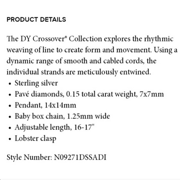 David Yurman Necklace - Picture 7 of 8